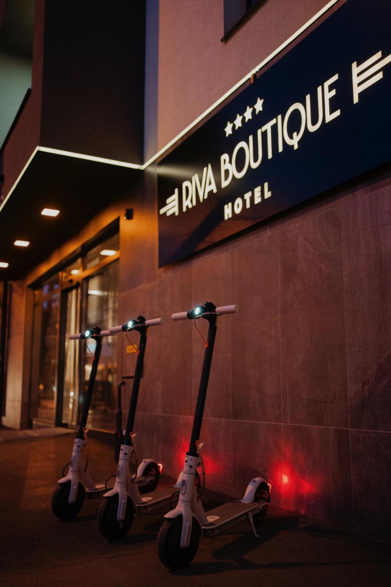Riva Boutique Hotel Seghedin Exterior foto