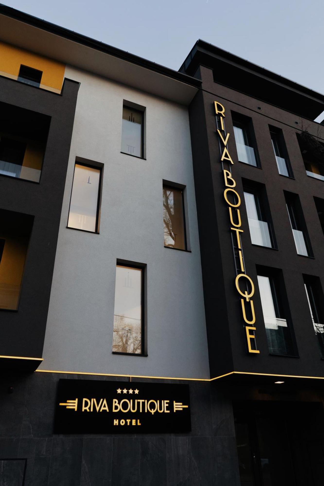 Riva Boutique Hotel Seghedin Exterior foto